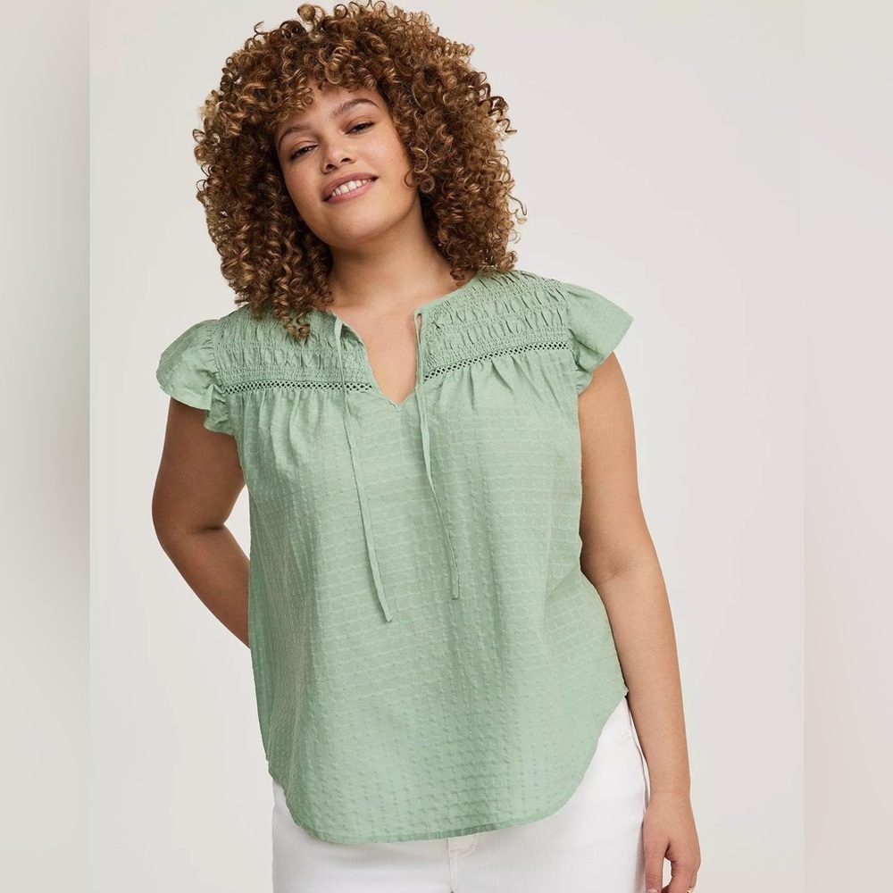 torrid Sage Green Women's Top